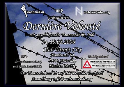 Derniere Volonté - Munich