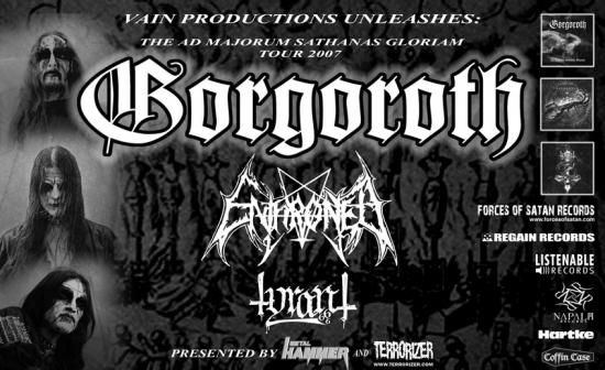 Tour gorgoroth tyrant